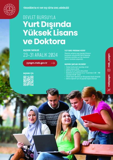 2024 YLSY Burs Programı Tanıtım Afişi